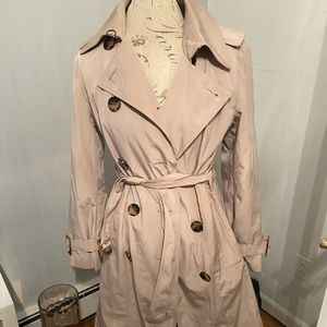 London fog trench w removable liner- barely worn